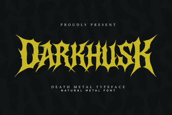 Darkhusk Font: Creative Design Inspiration