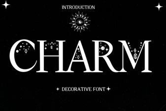Charm Font: Creative Typography for Unique Designs