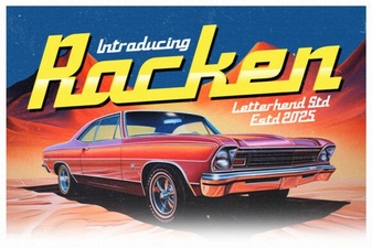 Racken Font: Bold Designs for Creative Projects